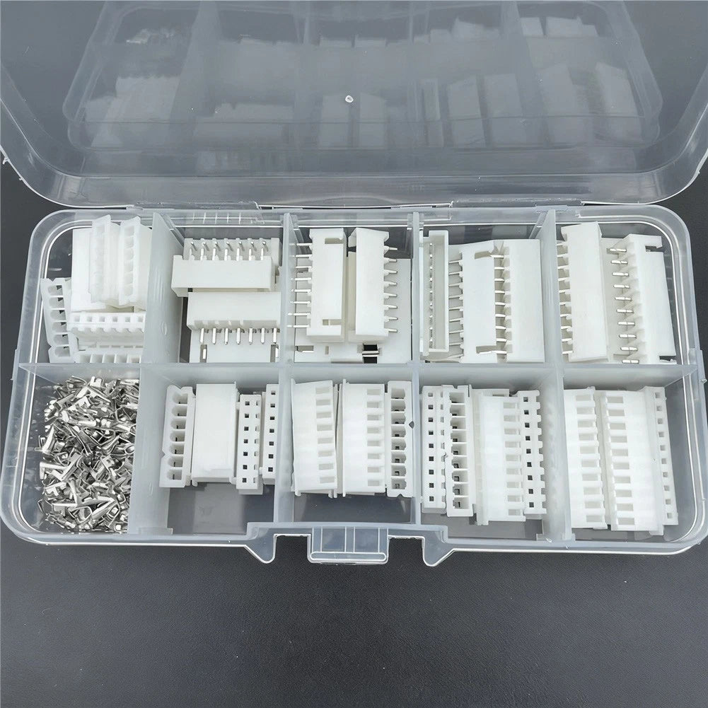 235PCS JST XH 2.54mm Connectors Kit for Mini (6-10 Pin Male Female)