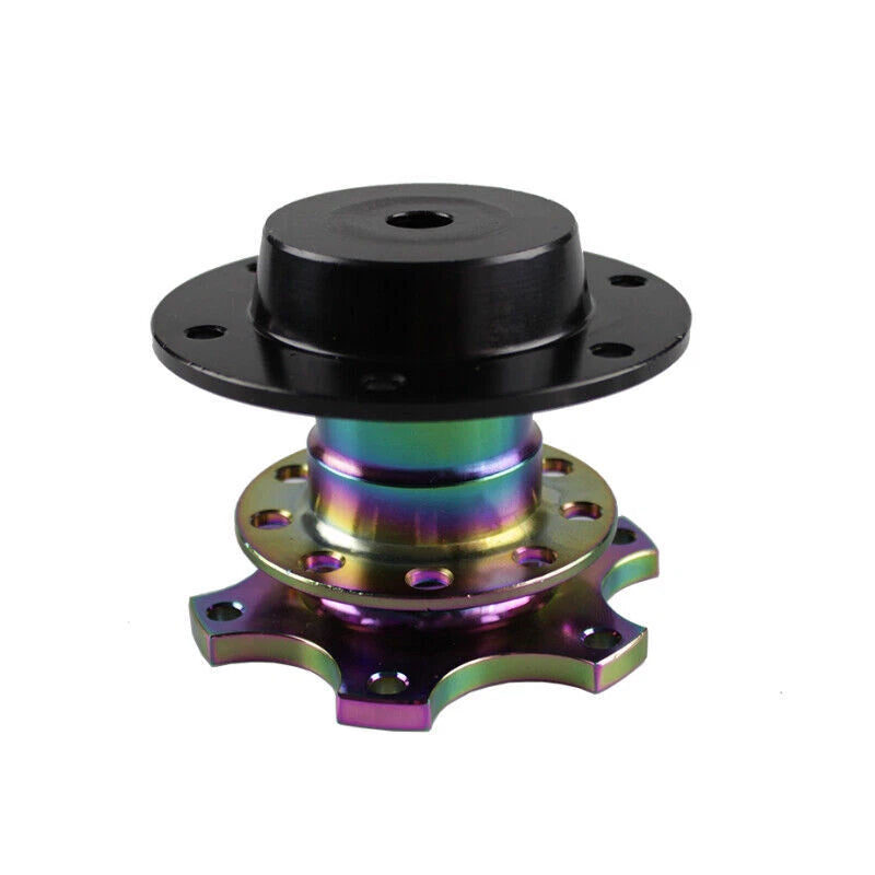6 Hole Quick Release Steering Wheel Hub Adapter Kit for Racing Vehicles