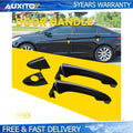 2X Front Rear Black Exterior Door Handle for Hyundai Sonata (2011–2015)
