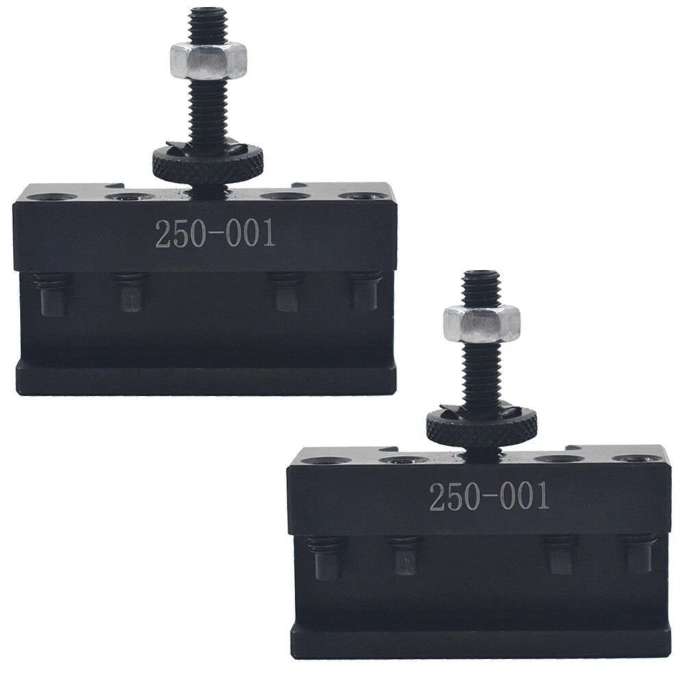 2Pcs Quick Change Turning Facing Lathe Tool Post Holder for OXA