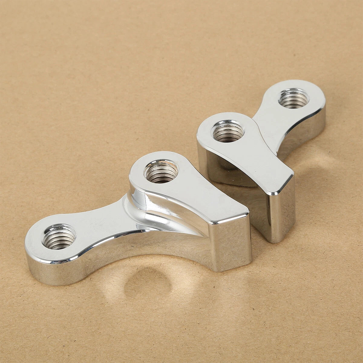 Chrome 1" Adjustable Lowering Kit for Harley Dyna Glide (1995–2005)