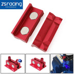 2X Aluminum Vise Jaws for AN Fitting Adapter