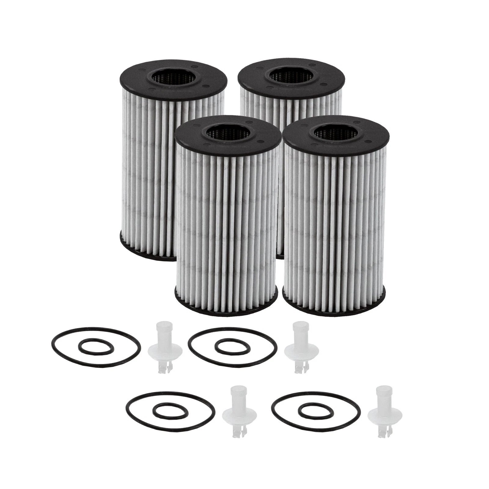 Set of 4 Wix XP Engine Motor Oil Filters for Lexus Toyota