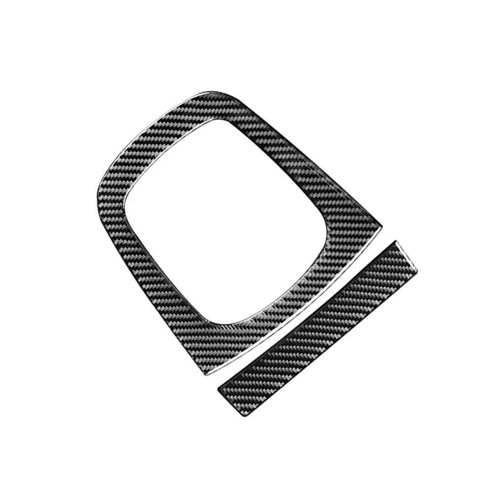 Gear Shift Panel Cover Trim for Audi Q3 (2013–2018) Carbon Fiber Black
