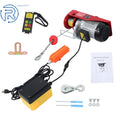 Electric Hoist 1320 lbs 110V with 328 ft Wireless & 14 ft Wired Remote