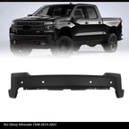 Front Bumper Face Bar for Chevy Silverado 1500 (2019-2021) Black Primered