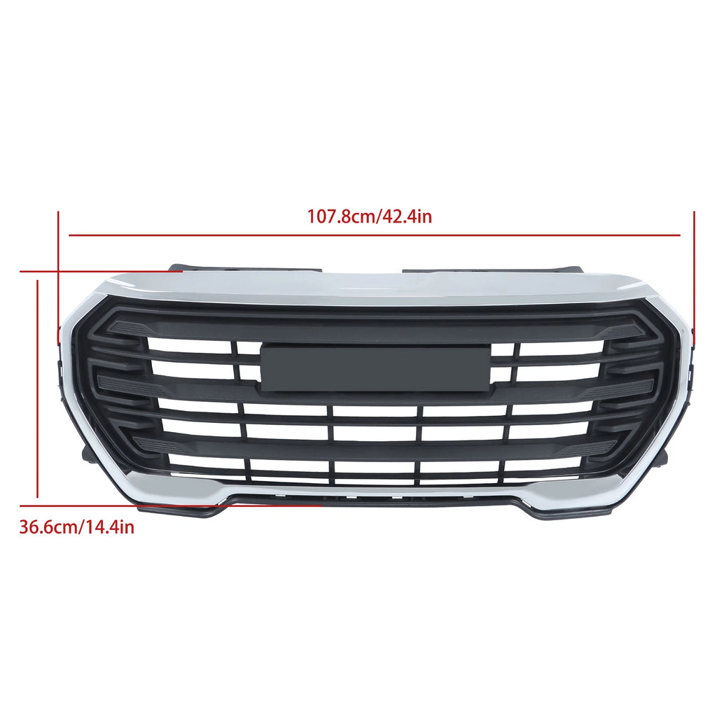 Chrome Front Upper Grille for GMC Terrain SLE (2022-2023)