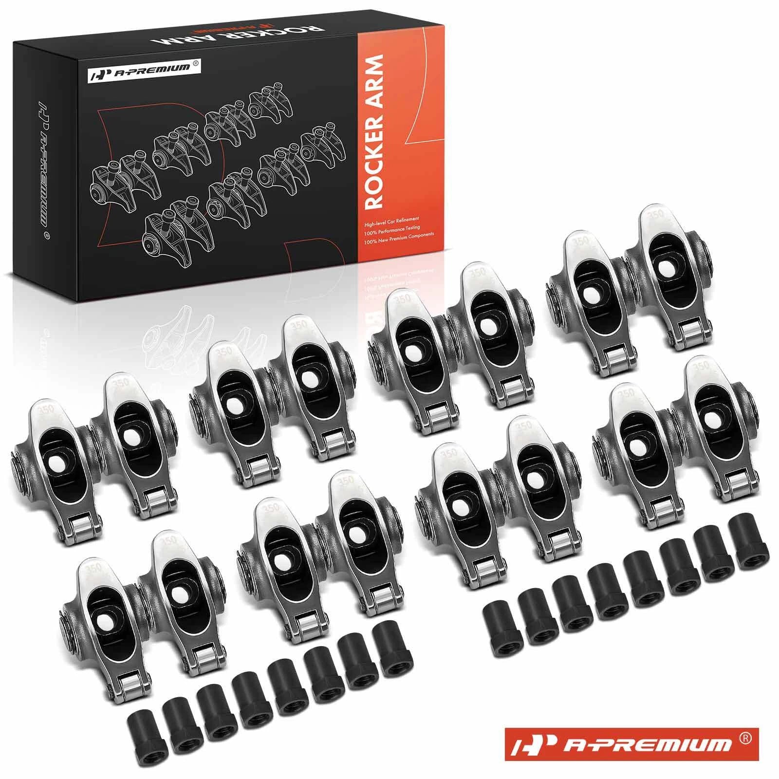 16Pcs Roller Rocker Arms for Chevy SBC 350 (1970–1985)