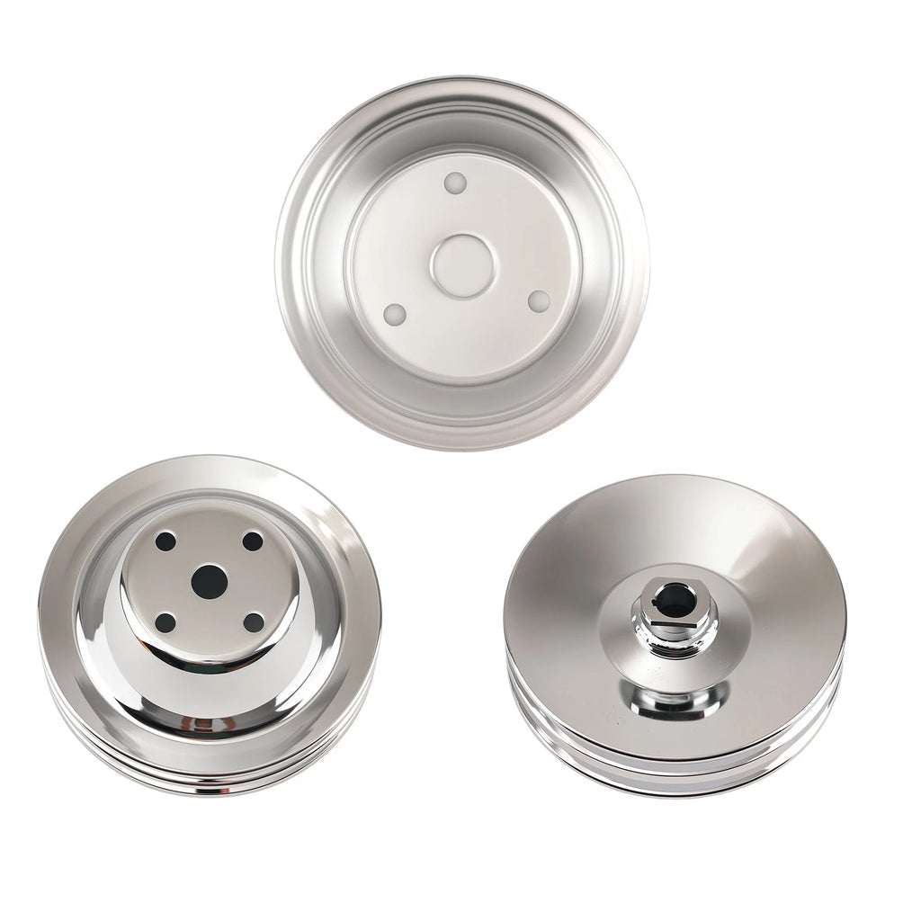 Water Pump Pulley Kit for Chevrolet Small Block (283–350, 305–350)