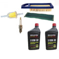 Filters w/ Spark Plug & Oil for John Deere 102 105 L100 LA100 Z225 (2000–2023)