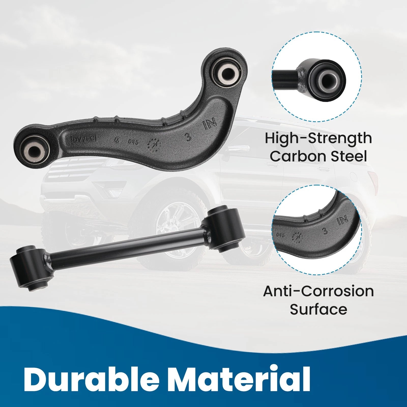 Lower Rear Upper Control Arm Suspension Kit for Ford Edge Lincoln MKZ (2011–2018)