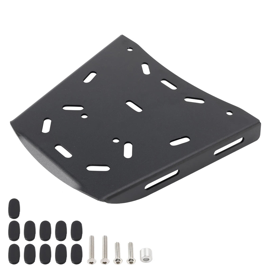 Aluminum Rear Carrier Top Rack Luggage Plate for Scrambler 400 (2023–2025)