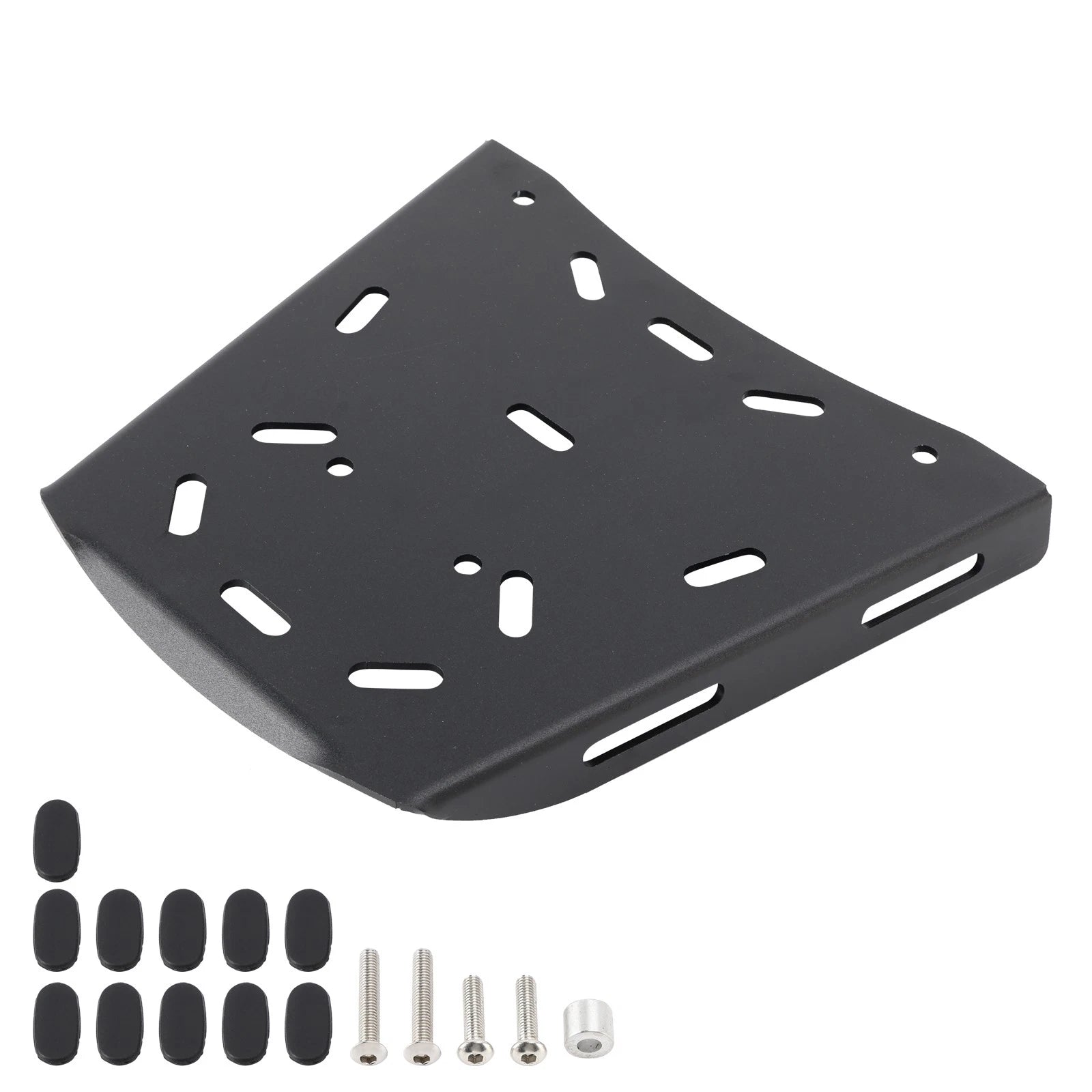 Aluminum Rear Carrier Top Rack Luggage Plate for Scrambler 400 (2023–2025)