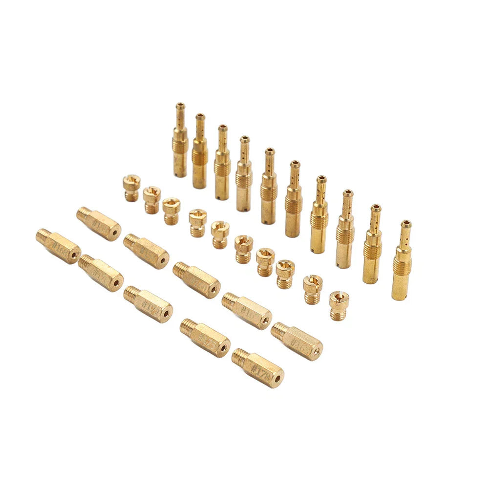 20 x Carburetor Main Jets & 10 x Slow Jets for PWK CVK