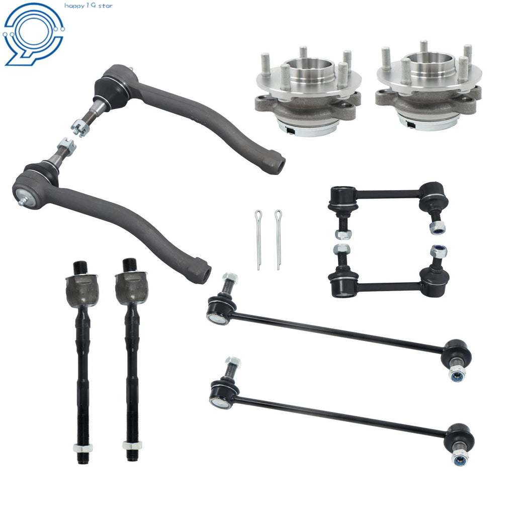 Front Wheel Bearing Hub & Sway Bar End Link for Nissan Altima (2007–2013)