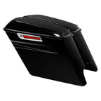 5" Stretched Hard Saddlebags for Harley CVO Road Glide (2014–2023) Vivid Black