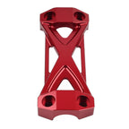 Red Handlebar Riser Mounting Clamp for HONDA X-ADV750 (2021-2023)