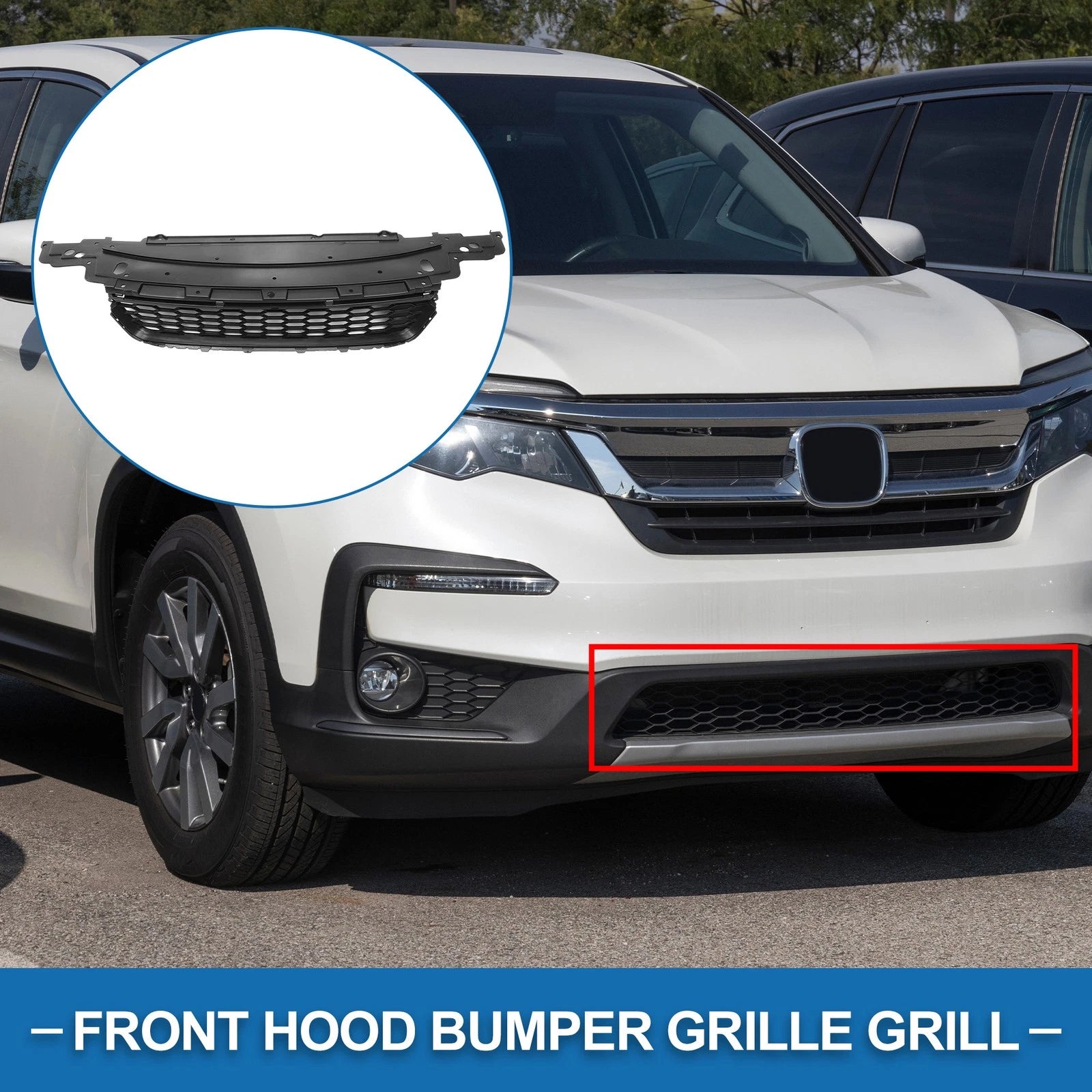 Front Hood Bumper Grille for Honda Accord (2013–2015)