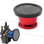 50mm Air Filter Cup for PWK21 24 26 28 30 PE28 30 Carburetor (Red)