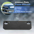 Front License Plate Bracket for Toyota 4Runner (2014–2024) No. 5211435040/TO1068130