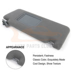 Passenger Side RH Sun Visor for Toyota Tacoma (2009–2011) Med Gray