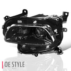 Left Side Projector Headlight for Jeep Cherokee (2014–2018)