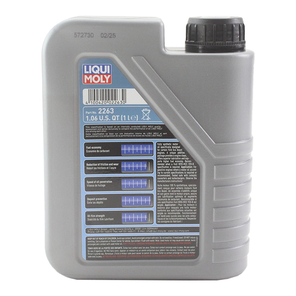 Liqui Moly 2263 Engine Motor Oil Special Tec F ECO 5W-20 (1 L) for