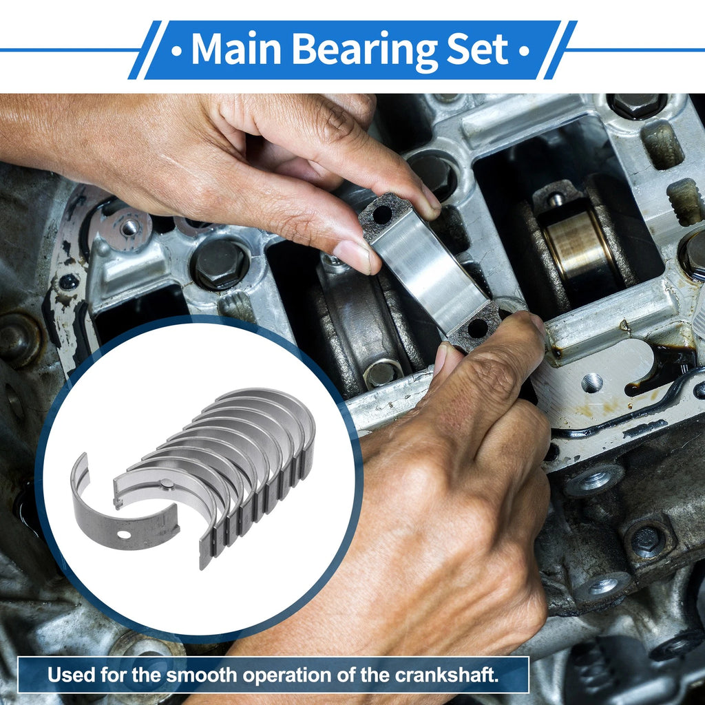Main Bearing Set No. 1170116010 for Toyota Corolla (1983–1997)