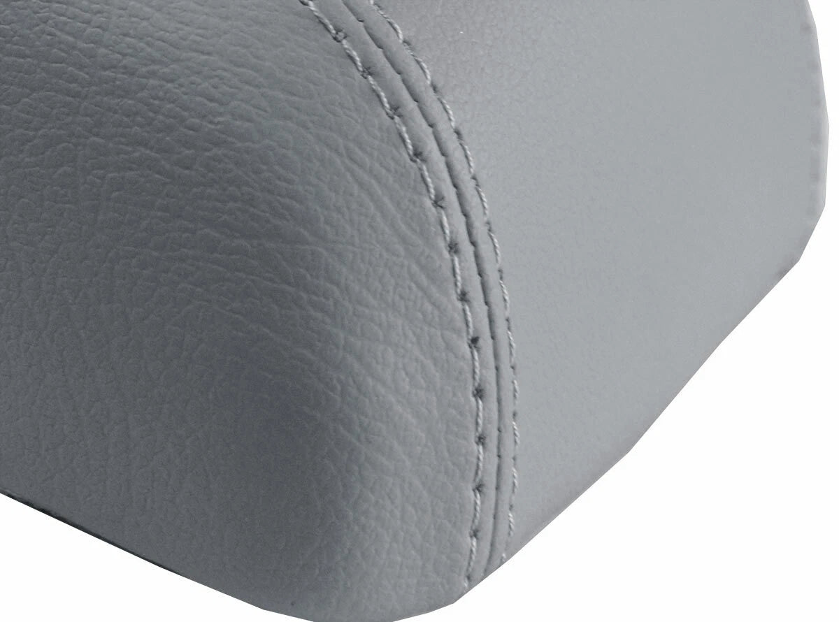 Leather Console Lid Pull Over Cover for Hyundai Elantra (2007–2010) Gray