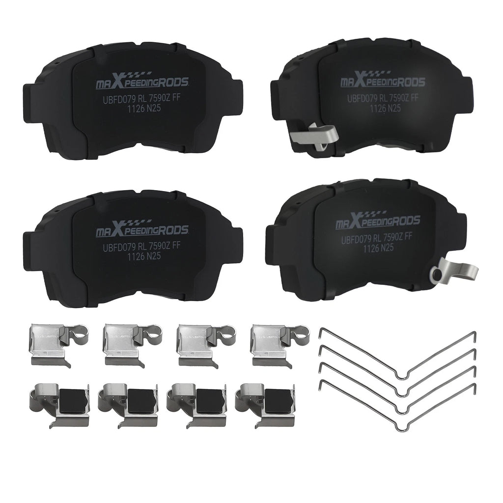 Front Ceramic Brake Pads Set for Toyota Camry Corolla RAV4 (1992–2001)