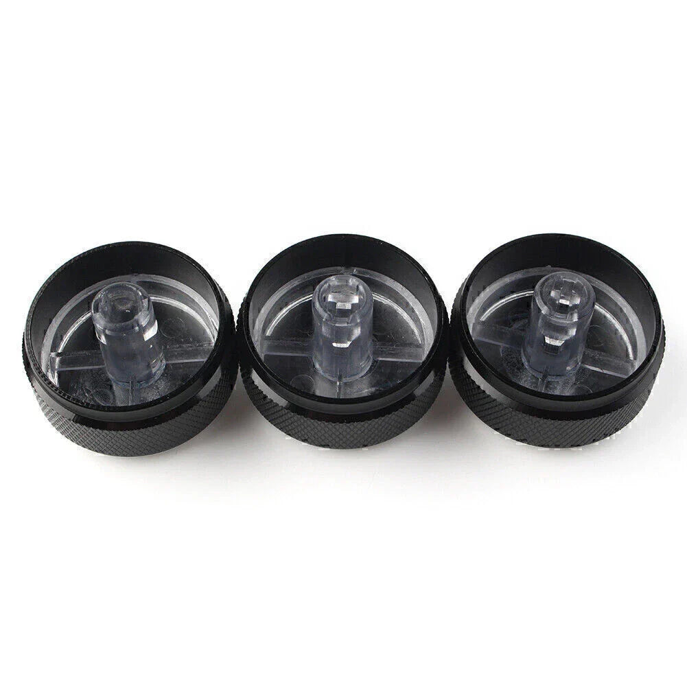 3 x A/C Control Switch Knob Covers for Mazda 3 M3 (2004-2009)