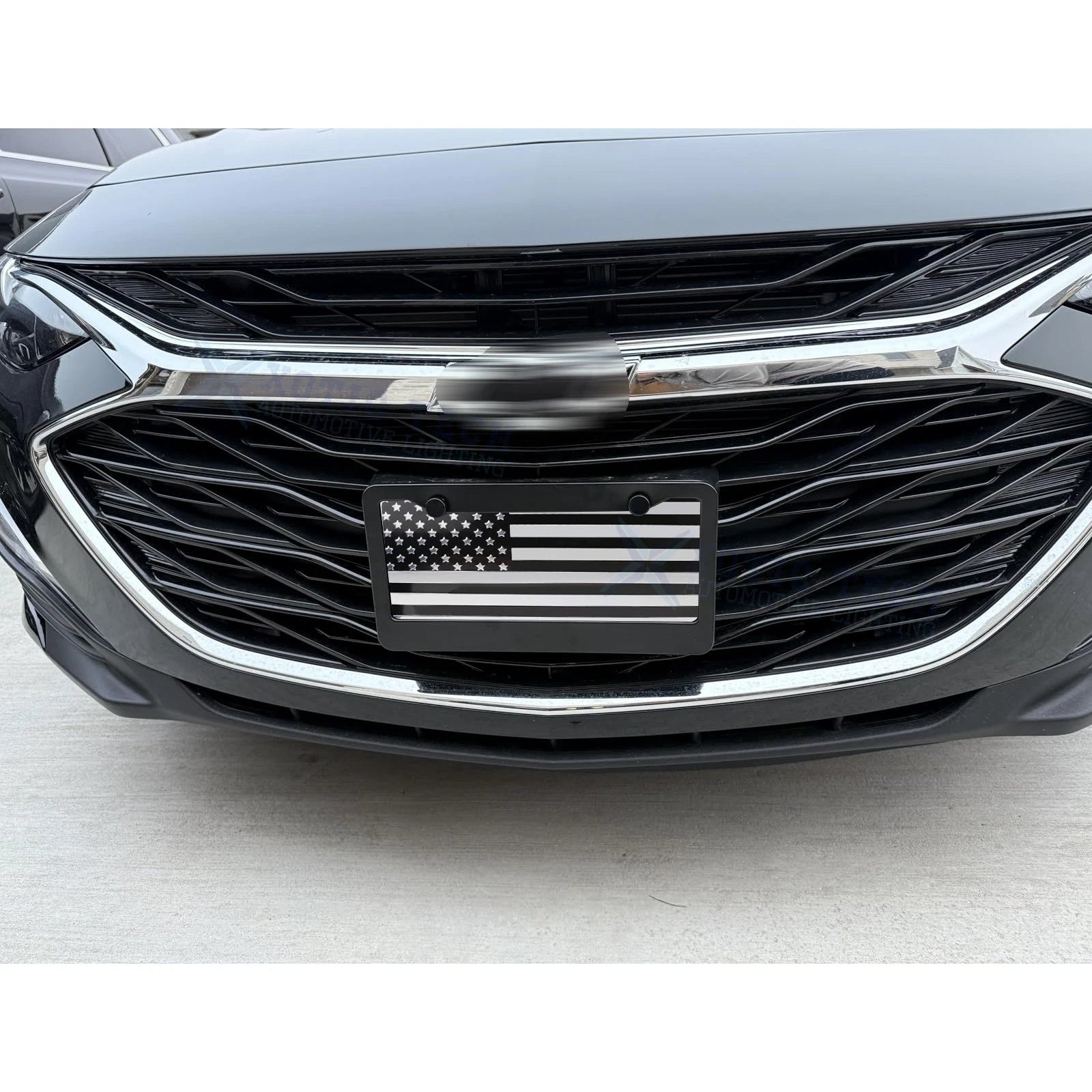 3D American Front Flag License Plate Vanity Gift for (2000–2005)