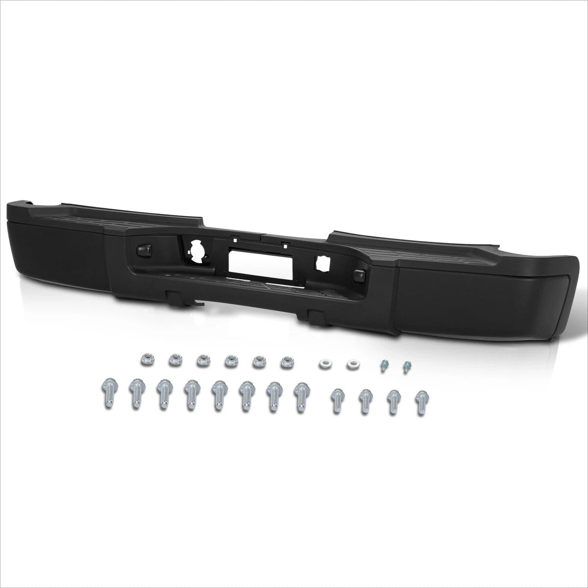 Rear Step Bumper + License Lights for Silverado Sierra 2500/3500HD (2011–2014)