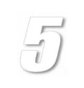 3 Pack Number Plate Decal for One Industries (7")
