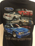 Mustang T-Shirt for Ford Mustang GT Black Crew Neck (2005–2014)