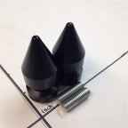 Black Spike Swingarm Spools 8mm for Honda CBR 1000RR (2004–2011)