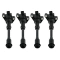 Set of 4 Ignition Coils for Ford Escape Fiesta Fusion (2013–2016) 1.6L I4