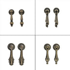 2X Furniture Pull Knob with Screw for Cabinet Drawer Door Handle