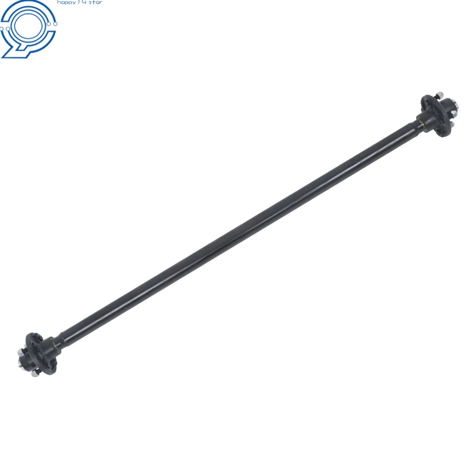 Trailer Axle 4 Lug 54" Hub Face Pitch with U-Bolt Kit for Trailer (2000)