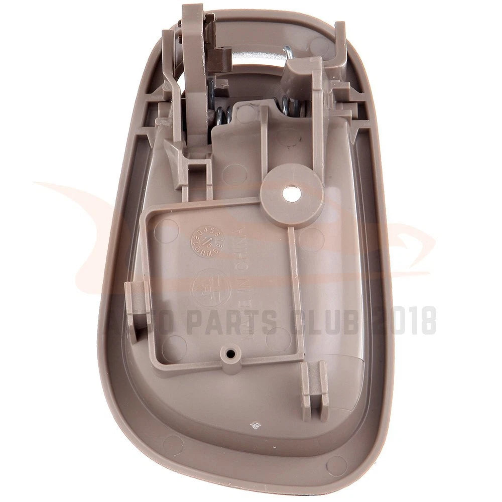 Set of 2 Tan Beige Inner Door Handles for Toyota Corolla (1998–2002)