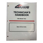 Stern Drive Units Technician's Handbook for MerCruiser (1994) 90-806534940