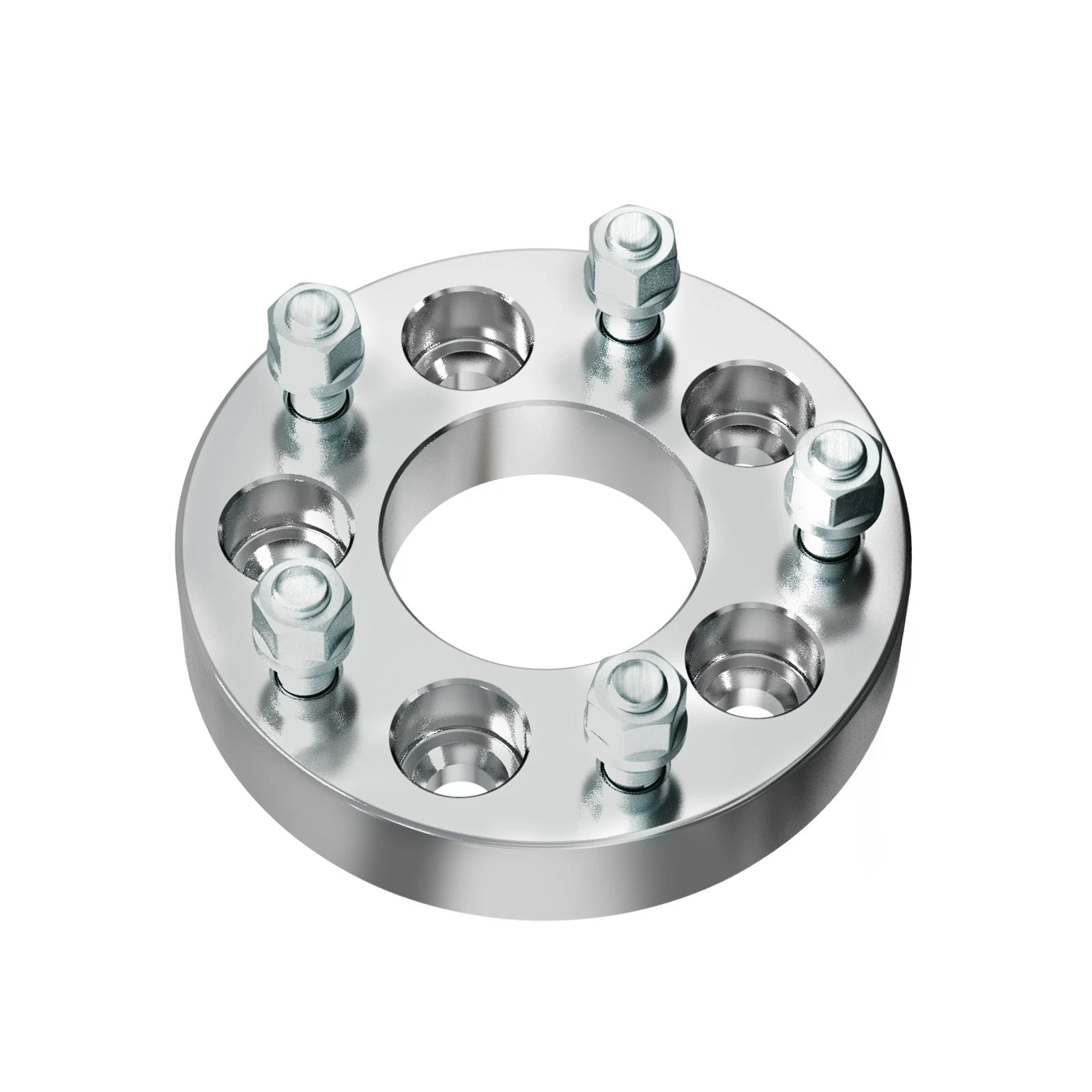 Wheel Adapters 1.25" 5x4.5 to 5x5 71.5mm Fits Explorer Edge Mustang (1/2x20)