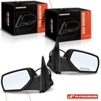 Power Mirrors Pair with Power Fold Heated for Chevy Silverado 1500 (2014–2018)