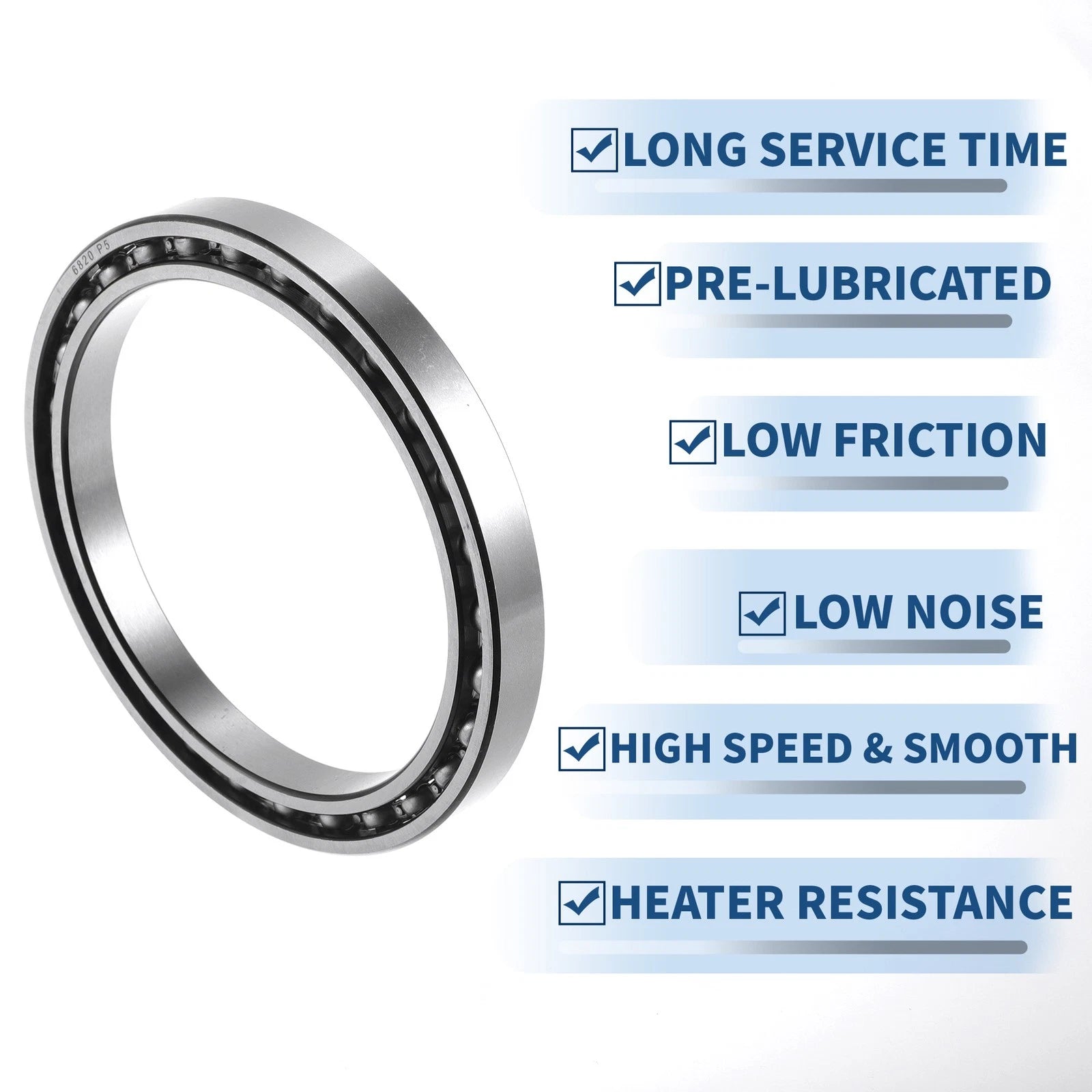 Deep Groove Ball Bearing for Scooter Skateboard Wheel (100x125x13mm)