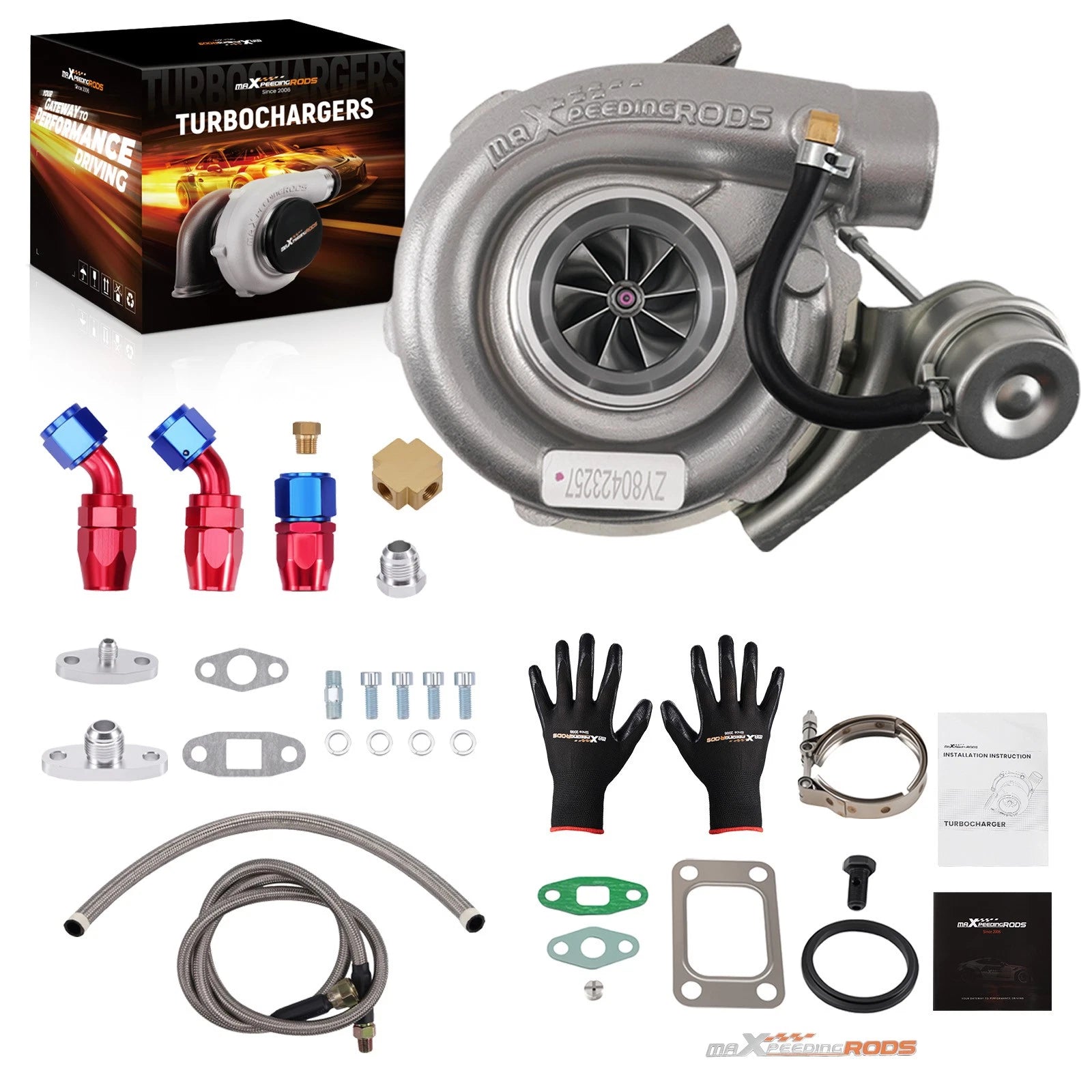 Billet T3 T04E Turbocharger for Make Model (YYYY–YYYY)