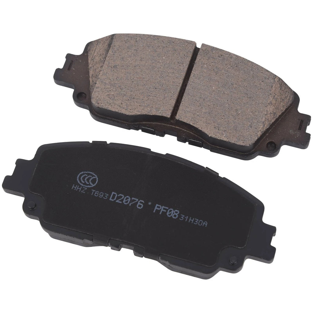 Set of 4 Ceramic Brake Pads for Toyota RAV4 (2019–2025) Lexus ES250 ES300H