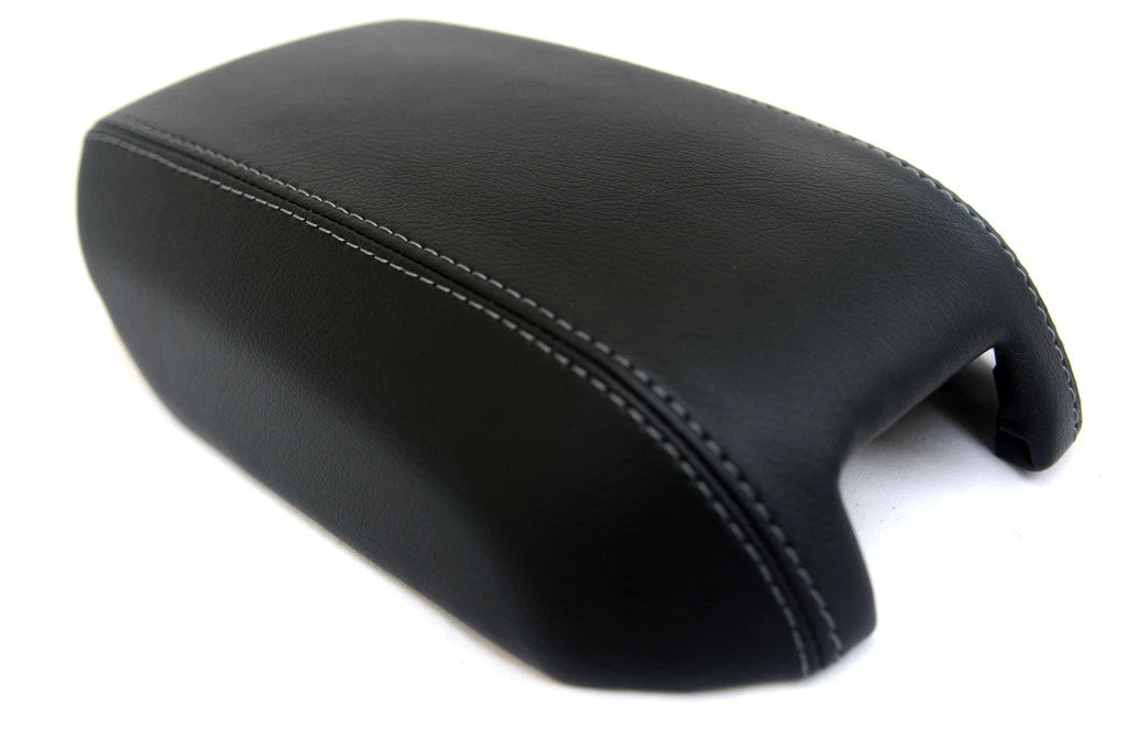 Center Console Armrest Cover for Volvo XC90 (2003–2014) Gray Stitch