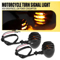 2X Amber Turn Signal Indicators for 12V Motorcycle EXV