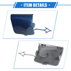 Tow Hook Eye Hole Cover Cap for BMW X3 G08 (2018–2020) Blue Rear Right