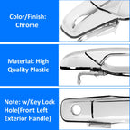 Silver Door Handle for Chevy GMC Tahoe Yukon Sierra (2007–2014)